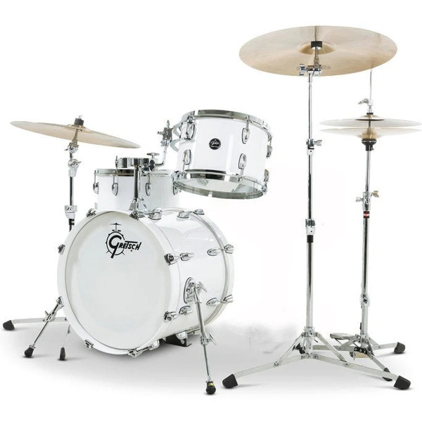 Trommesett Gretsch Renown Maple RN2-J483-PW, 18 Shell Pack, Piano White