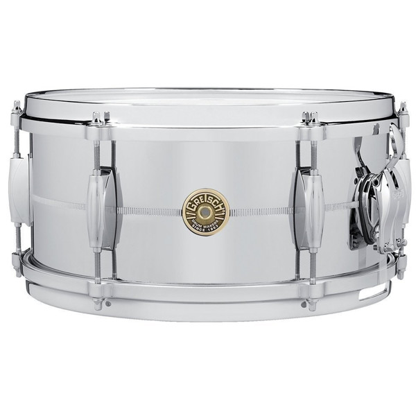 Skarptromme Gretsch USA G4168, 13x6, Chrome Over Brass
