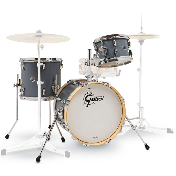Trommesett Gretsch USA Brooklyn GB-J483-SIBM, 18 Shell Pack, Satin Ice Blue Metallic