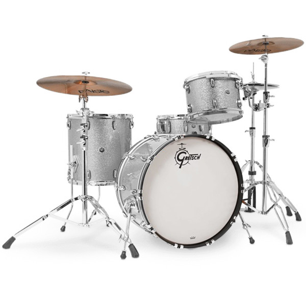 Trommesett Gretsch USA Brooklyn GB-RC423-012, 22 Shell Pack, Silver Sparkle