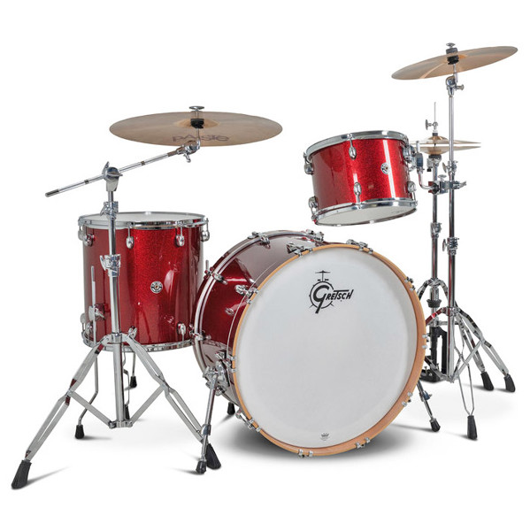 Trommesett Gretsch Catalina Club CC2-R443C-DCSP, 24 Shell Pack, Dark Cherry Sparkle