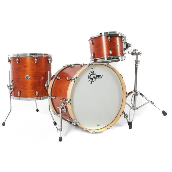 Trommesett Gretsch USA Brooklyn GB-RC423-SWO, 22 Shell Pack, Satin Burnt Orange