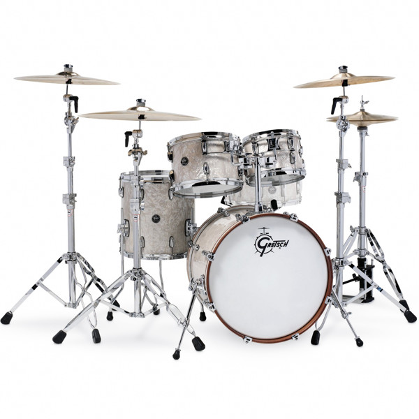 Trommesett Gretsch Renown Maple RN2-E604-VP, 20 Shell Pack, Vintage Pearl