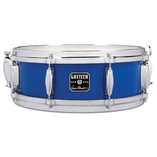 Skarptromme Gretsch Signature GAS0514-VC, 14x5, Cobalt Blue, Vinnie Colaiuta