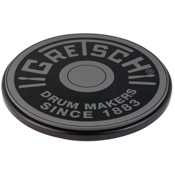 Trommepad Gretsch, GREPAD12G, 12 Rubber Pad, Grey, 8 mm