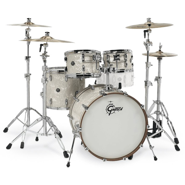 Trommesett Gretsch Renown Maple RN2-E8246-VP, 22 Shell Pack, Vintage Pearl