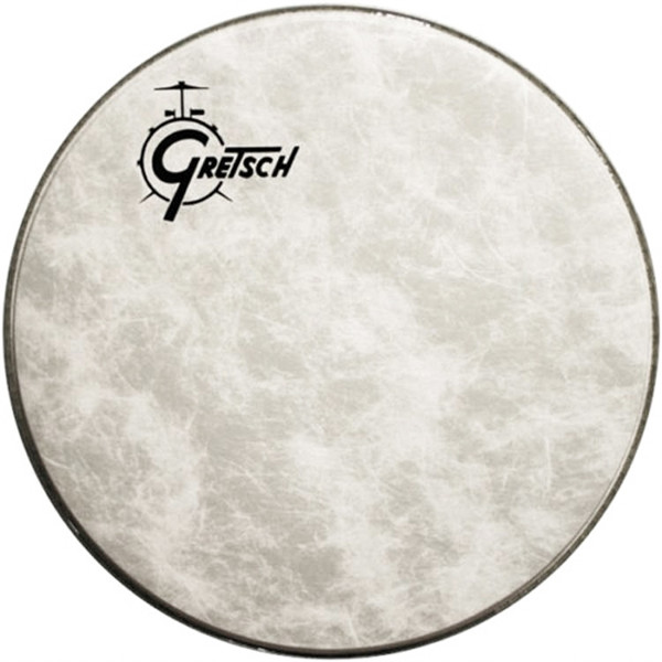 Stortrommeskinn Gretsch GRDHFS26O, Fiberskyn m/Offset Gretsch Logo 26