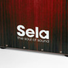 Cajon Sela Varios Series SE-060, Bundle w/Multilingual Method, Red Graphic