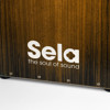 Cajon Sela Varios Series SE-061, Bundle w/Multilingual Method, Brown Graphic