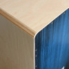 Cajon Sela Varios Series SE-062, Bundle w/Multilingual Method, Blue Graphic