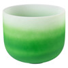 Singing Bowl Sela Crystal Chakra Series SECCU11F, 432Hz, 11, Incl. Mallet, Green-Heart, F