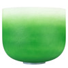 Singing Bowl Sela Crystal Chakra Series SECCU11F, 432Hz, 11, Incl. Mallet, Green-Heart, F