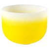 Singing Bowl Sela Crystal Chakra Series SECCU12E, 432Hz, 12, Incl. Mallet, Yellow-Solar Plexus, E