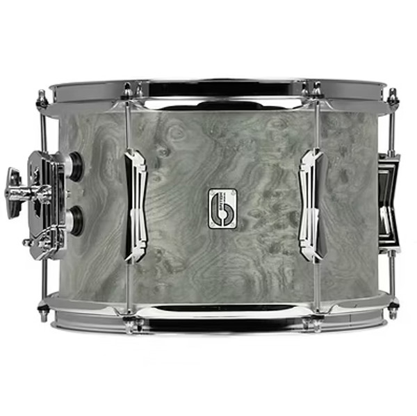 Tom-Tomtromme British Drum Co. Lounge Ultra LON-8-7-RT-SS, 8x7, Sterling Silver