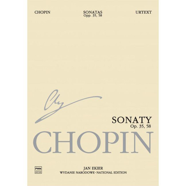 Sonatas op. 35 b-moll and op. 58 h-moll Piano, Frederic Chopin edit Jan Ekier. Study Score