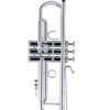 Trompet Bb Bach Stradivarius 180S37 Reverse leadpipe, Forsølvet