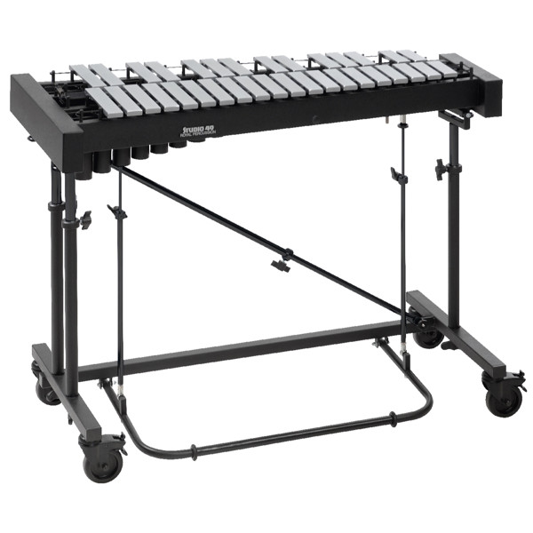 Klokkespill Royal Percussion Concert RGP 3030, 2 3/4 Octave, Black/Silver, G5-E8, Damper Pedal