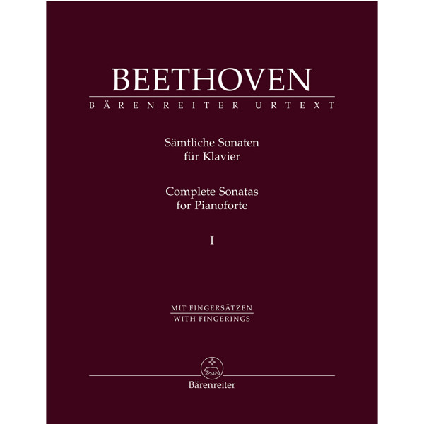 Complete Sonatas 1 for Pianoforte, Ludwig van Beethoven. Piano solo