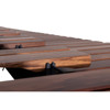 Marimba Adams Onyx 2MBO2HRA50, 5 Octave, C2-C7, 72-40mm Rosewood Bars, Apex Frame, Midnight Black
