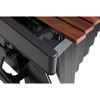 Marimba Adams Onyx 2MBO2HRA50, 5 Octave, C2-C7, 72-40mm Rosewood Bars, Apex Frame, Midnight Black