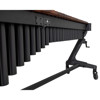 Marimba Adams Onyx 2MBO2HRA50, 5 Octave, C2-C7, 72-40mm Rosewood Bars, Apex Frame, Midnight Black