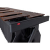 Marimba Adams Onyx 2MBO2HRA50, 5 Octave, C2-C7, 72-40mm Rosewood Bars, Apex Frame, Midnight Black