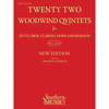 Twenty Two Woodwind Quintets for Flute, Oboe, Clarinet, Horn and Bassoon, Albert Andraud. Score and Parts