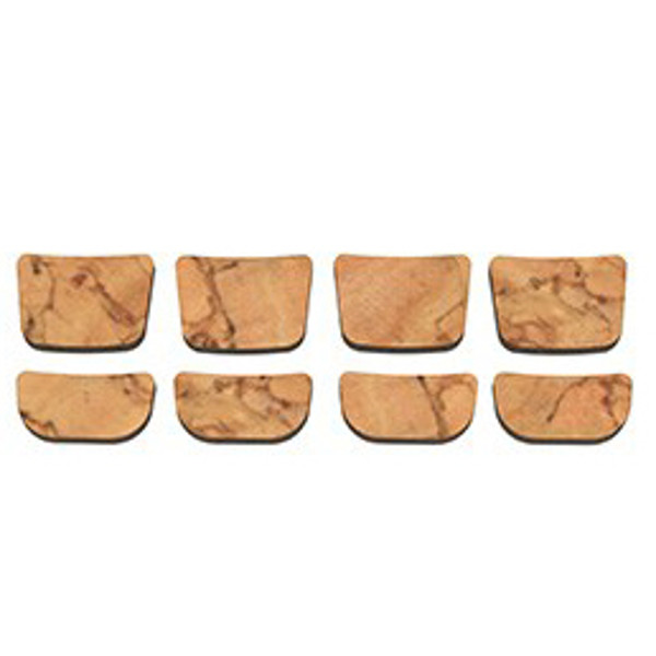Tilbehør Korkplater Sett 2x4 stk for  Hakebrett Fiolin/Bratsj Pirastro KorfkerSpring