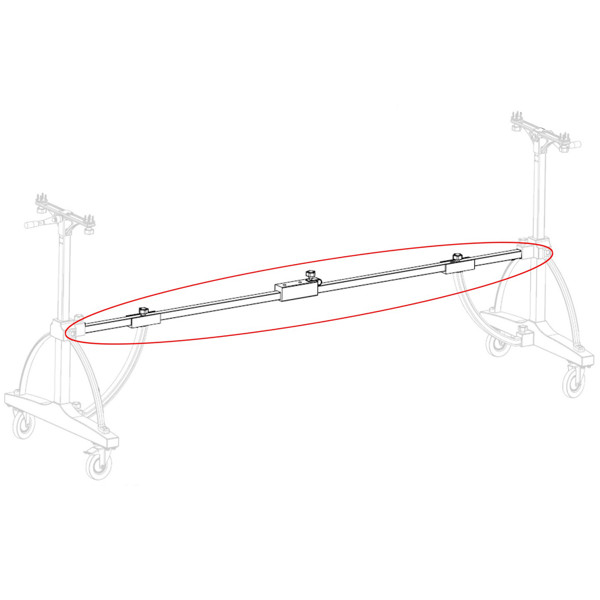 Cross Rail Assembly Majetic DPPLM6543-635BA, For Deluxe Series, Marimba, Xylophone & Vibraphones