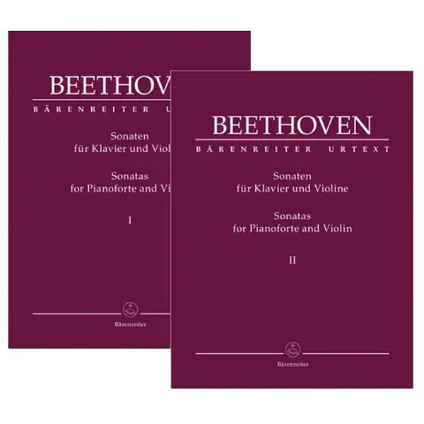 Sonatas for Pianoforte and Violin Volume I and II, Ludwig van Beethoven