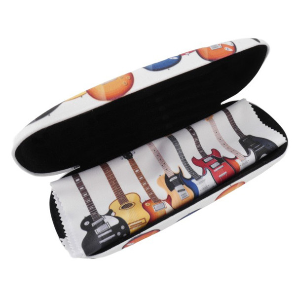 Etui til brille inkl. Mikrofiberduk, Guitars
