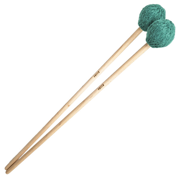 Marimbakøller Freer Percussion M2, Soft, Birch Handle