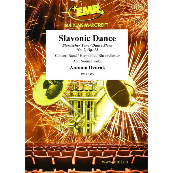 Slavonic Dance No. 2 Op. 72, Antonin Dvorak arr. Norman Taylor. Concert Band