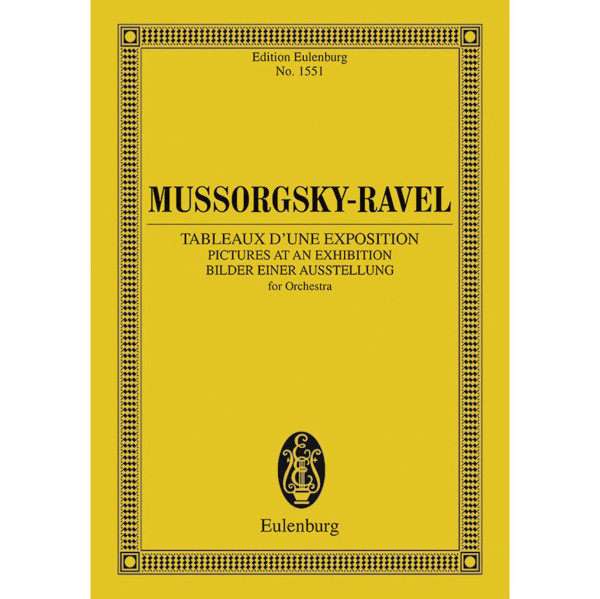 Pictures at an Exhibition, Modest Moussorgsky. Study Score