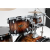 Trommesett Tama Starclassic Walnut/Birch WBS42S-MBR, 22 u/Stativer, Lacquer, Molten Brown Burst