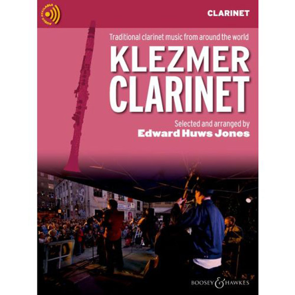 Klezmer Clarinet, Edward Huws Jones. Clarinet Book and Audio