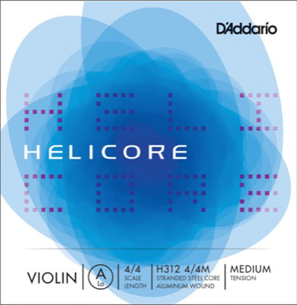 Fiolinstreng D'Addario Helicore 2A Stål/Titan Medium