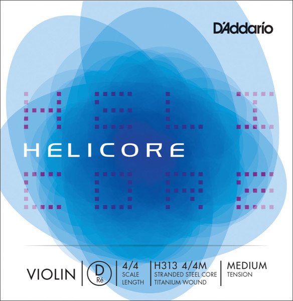 Fiolinstreng D'Addario Helicore 3D Stål/Titan Medium