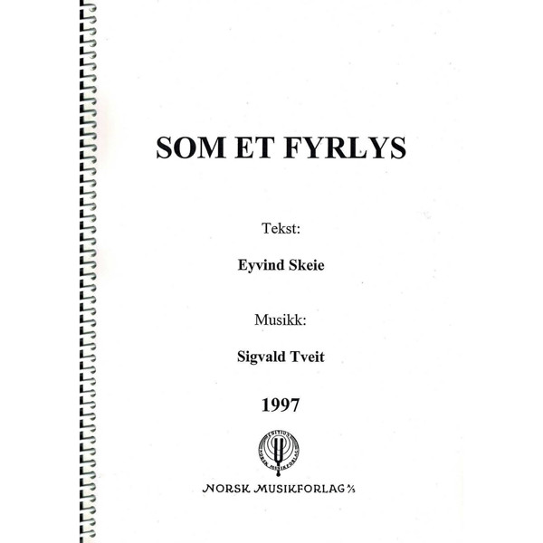 Som Et Fyrlys, Sigvald Tveit/Eyvind Skeie. Trombone Bb
