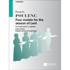 Four Motets for the Season of Lent, Francis Poulenc, SATB
