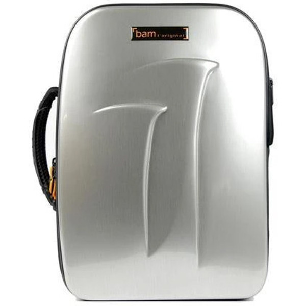 Etui Klarinett Bb/A BAM New Tracking Silver/Carbon, Dobbelt