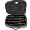 Etui Klarinett Bb/A BAM New Tracking Silver/Carbon, Dobbelt