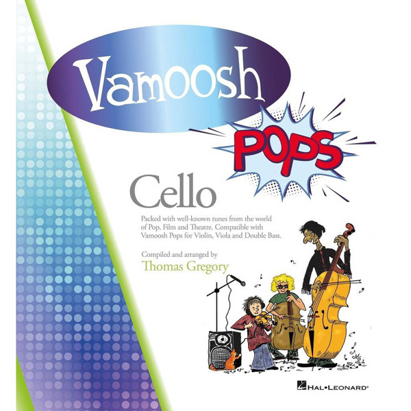 Vamoosh Pops Cello (Book & Media)