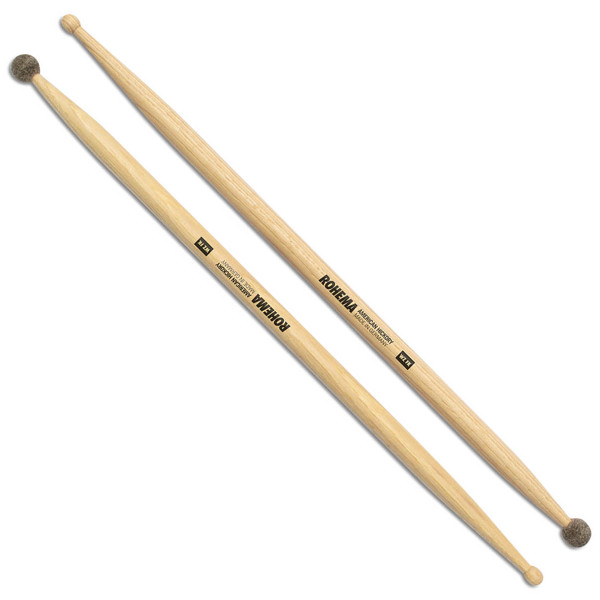 Trommestikker Rohema WZ FK, Kombi Sticks, 15mm Felt Ball