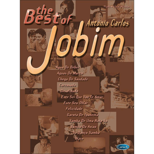 The Best of Antonio Carlos Jobim. Piano, Vocal, Guitar