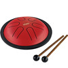 Steel Tongue Drum NINO980R, Red, 6