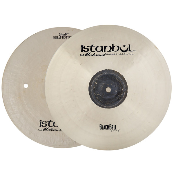 Hi-Hat Istanbul Mehmet Blackbell Hi-Hat, 14, Pair