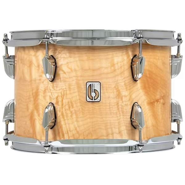 Tom-Tomtromme British Drum Co. Legend Maple Exclusive LEG-MBX-6-6-RT-BQ, 6x6, Burghley Quilt