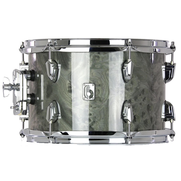 Tom-Tomtromme British Drum Co. Legend Maple Ultra LEG-MBX-13-9-RT-SS, 13x9, Sterling Silver