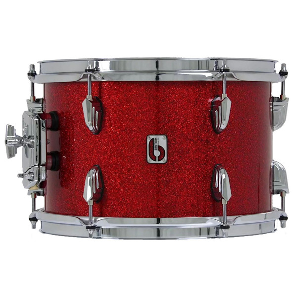 Tom-Tomtromme British Drum Co. Legend Maple Ultra LEG-MBX-14-10-RT-APR, 14x10, Appleby Red